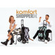 Сумка-тележка со стульчиком Andersen Komfort Shopper Ine 51 л 50 кг